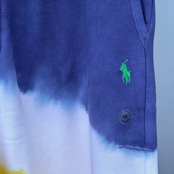 NWT $148 POLO RALPH LAUREN Men's FLEECE Tie-Dye Sweatpants JOGGER 2XL XXL - Picture 3 of 8